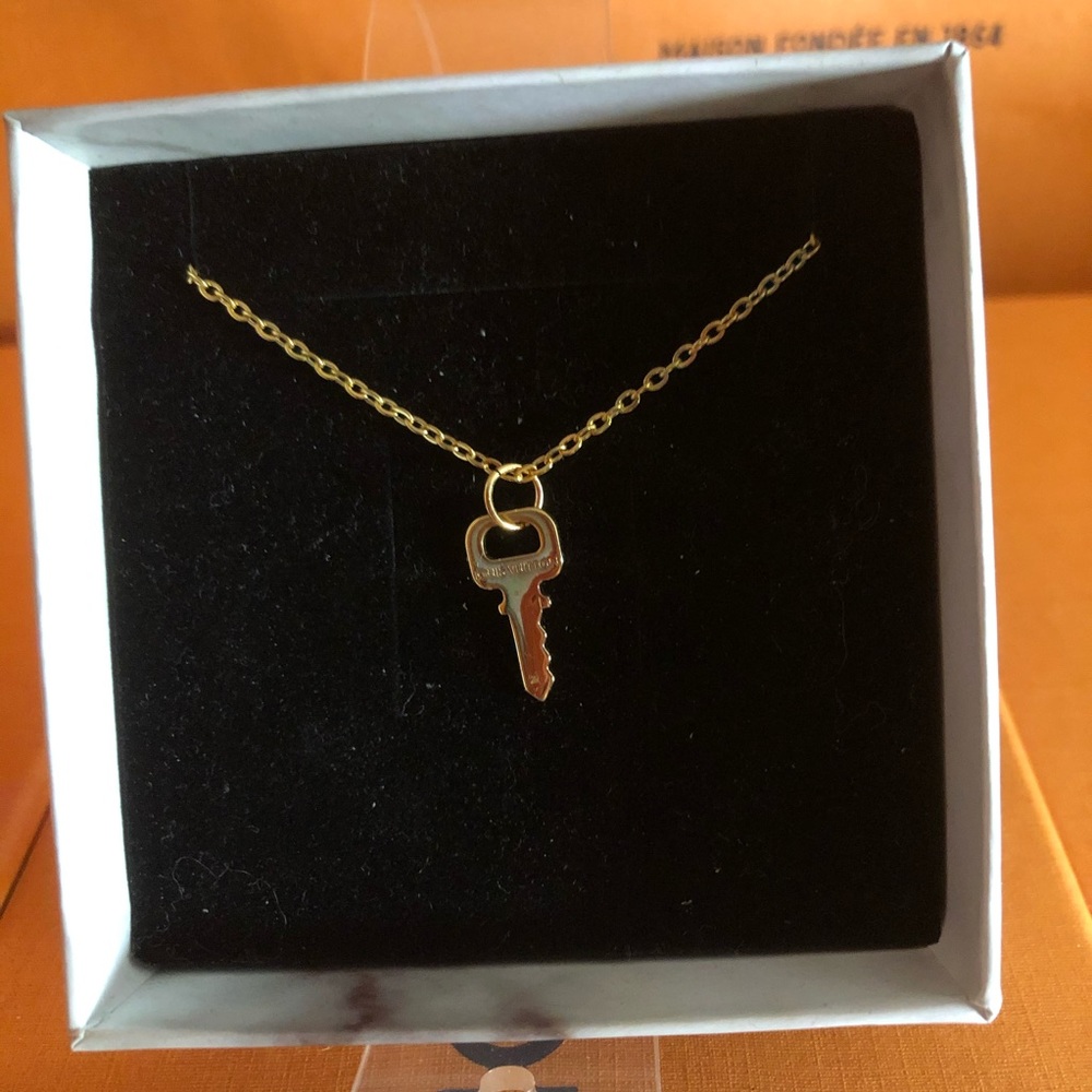 Louis Vuitton key necklace